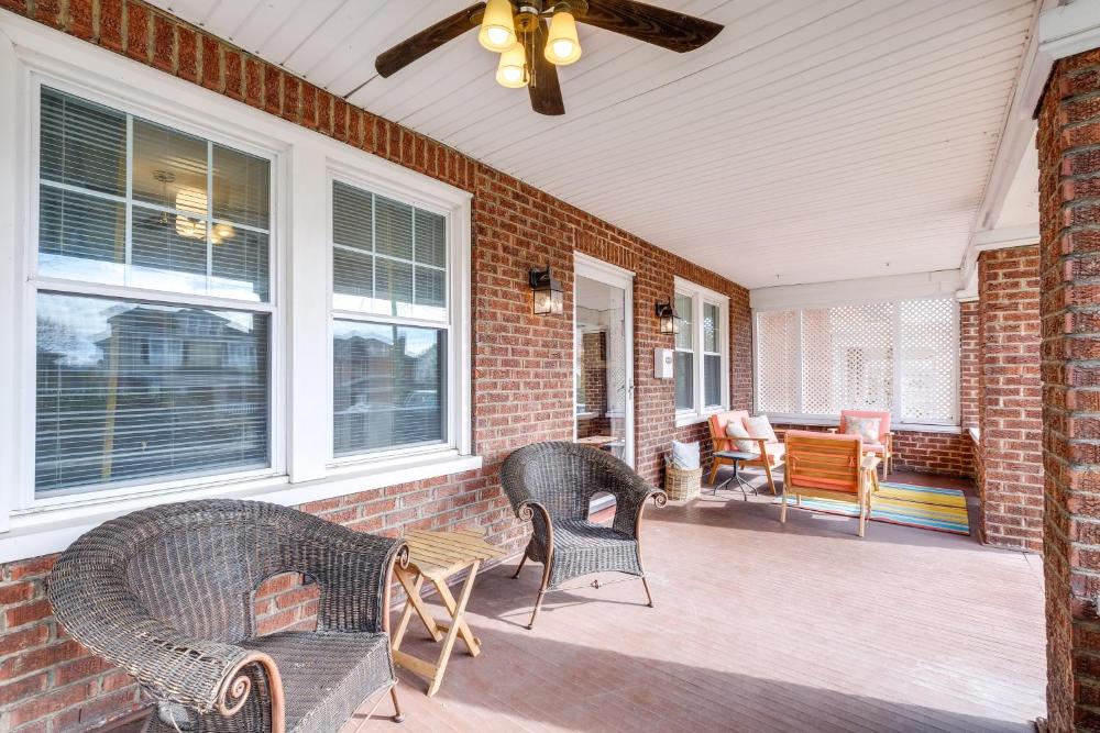 Walk to The Grandin Theatre Roanoke Unit with Yard!
